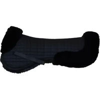 Produktbild von Kentucky Horsewear Sheepskin Half Pad Absorb Schafsleder Halbschale für Pferde Schwarz Größe M