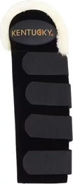Kentucky Horsewear Sheepskin Tailguard Schweifschutz aus Schafwolle und Neopren in Schwarz – Bild 1 von 6