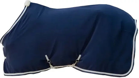 Kentucky Horsewear Show Fleecedecke Plaited Rope für Pferde Marine Blau 160 – Bild 1 von 8