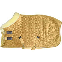 Produktbild von Kentucky Horsewear Show Rug Velvet Turnierdecke für Ponys aus Velours in Gelb