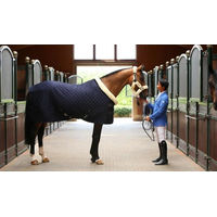 Produktbild von Kentucky Horsewear Showdecke für Pferde Marineblau 155 cm