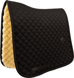 Kentucky Horsewear Skin Friendly Schabracke Diamond mit Lammfell in Blau – Bild 1 von 3