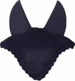 Kentucky Horsewear Soundless Fliegenhaube aus Neopren für Warmblut in Blau – Bild 1 von 6