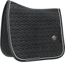 Kentucky Horsewear Springschabracke Basic Velvet Schwarz für Vollblut – Bild 1 von 6