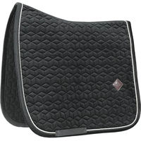 Produktbild von Kentucky Horsewear Springschabracke Basic Velvet Schwarz für Vollblut