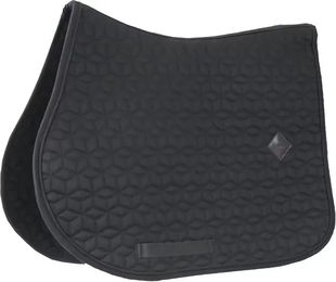 Kentucky Horsewear Springschabracke Classic Jumping Schwarz für Vollblut – Bild 1 von 4