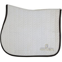 Produktbild von Kentucky Horsewear Springschabracke Fishbone Leather in Weiß