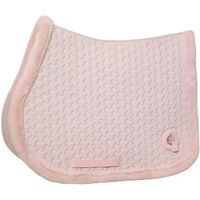 Produktbild von Kentucky Horsewear Springschabracke Plaited mit Kunstfellrand in Alte Rose Full