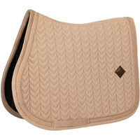 Produktbild von Kentucky Horsewear Springschabracke Velvet Fishbone Plaited Glitter Rope Beige