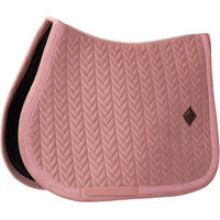 Produktbild von Kentucky Horsewear Springschabracke Velvet Fishbone Plaited Glitter Rope Old Rose