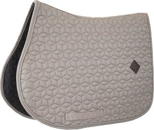 Kentucky Horsewear Sprungunterlage Classic Jumping für Ponys in Rot und Grau – Bild 1 von 2