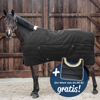 Produktbild von Kentucky Horsewear Stable Rug Classic Stalldecke 100g Schwarz Größe 145