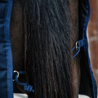 Produktbild von Kentucky Horsewear Stable Rug Classic Stalldecke für Pferde 200g Größe 130 Blau - 200 g