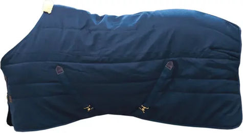 Kentucky Horsewear Stable Rug Classic Stalldecke für Pferde aus Polyester in Blau – Bild 1 von 3