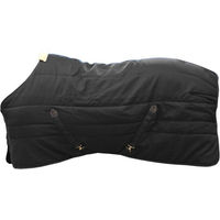 Produktbild von Kentucky Horsewear Stalldecke Classic für Pferde in Blau oder Schwarz Größe 165-7'3