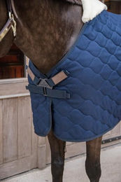 Kentucky Horsewear Stalldecke Comfort Marine Blau 155 cm mit 300g Füllung für Pferde – Bild 1 von 11