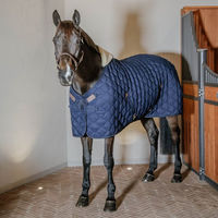 Produktbild von Kentucky Horsewear Stalldecke Comfort Marine Blau 160g - 100 g