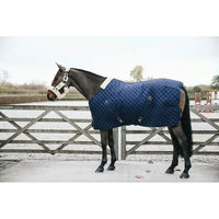 Produktbild von Kentucky Horsewear Stalldecke für Pferde Marineblau 160 - 400 g