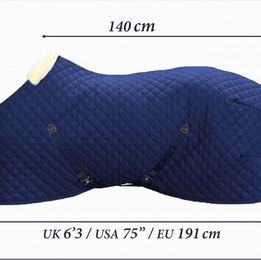 Kentucky Horsewear Stalldecke Pferdedecke Grau Grün 130 – Bild 1 von 1