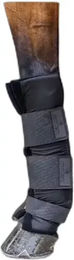 Kentucky Horsewear Stallgamaschen PROtect Long Front Schwarz Größe S – Bild 1 von 10