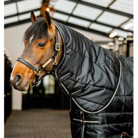Produktbild von Kentucky Horsewear Stallhalstuch aus Polyester in Schwarz-Silber Größe S - 100 g