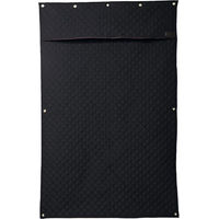 Produktbild von Kentucky Horsewear Stallzubehör Set aus Boxenwandvorhang, Boxentürvorhang und Kopfschutz aus Polyester