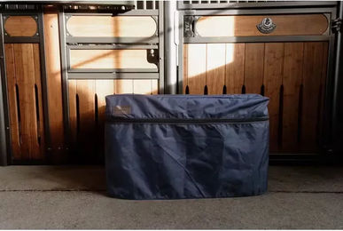 Kentucky Horsewear Stanley Box Cover Wasserdichte Stallbox-Hülle aus Oxford-Gewebe Blau – Bild 1 von 2