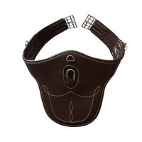 Produktbild von Kentucky Horsewear Stollengurt anatomisch aus Kunstleder braun 140 cm vegan