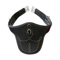 Produktbild von Kentucky Horsewear Stollengurt aus Kunstleder Schwarz 125 cm - 125 cm