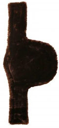 Kentucky Horsewear Stollengurtschoner aus synthetischem Lammfell Braun 140 cm – Bild 1 von 1