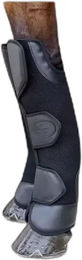 Kentucky Horsewear Transportgamaschen für Pferde vorne 3D Spacer Schwarz – Bild 1 von 8