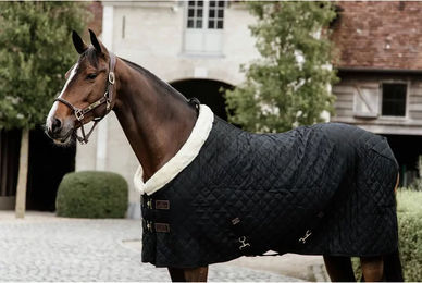 Kentucky Horsewear Turnierdecke Show Rug Schwarz 160g – Bild 1 von 13