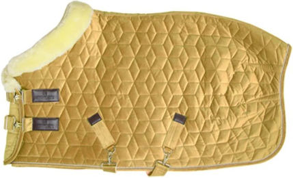 Kentucky Horsewear Turnierdecke Show Rug Velvet Stalldecke Samt Gelb 145 – Bild 1 von 1