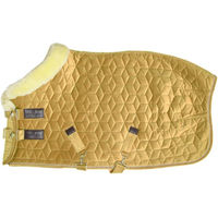 Produktbild von Kentucky Horsewear Turnierdecke Show Rug Velvet Stalldecke Samt Gelb 145