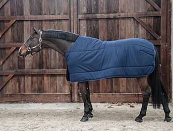 Kentucky Horsewear Unterdecke Classic 100g für Pferde Blau 130 cm aus Polyester – Bild 1 von 5