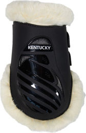 Kentucky Horsewear Vegan Fell Streichkappe Elastik Schwarz – Bild 1 von 5