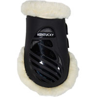 Produktbild von Kentucky Horsewear Vegan Fell Streichkappe Elastik Schwarz