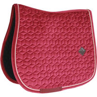 Produktbild von Kentucky Horsewear Velvet Springschabracke für Warmblut in Fuchsia
