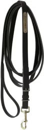 Kentucky Horsewear Vorführstrick aus Biothane 4 m Schwarz Gold - 4 m – Bild 1 von 4