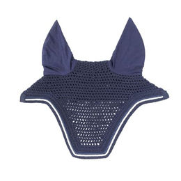 Kentucky Horsewear Wellington Diamond Fliegenhaube Soundless Rope Marine für Pferde – Bild 1 von 5