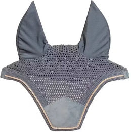 Kentucky Horsewear Wellington Fliegenhaube aus Velours für Pferde Vollblut – Bild 1 von 2