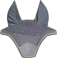 Produktbild von Kentucky Horsewear Wellington Fliegenhaube aus Velours für Pferde Vollblut