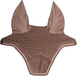 Kentucky Horsewear Wellington Fliegenhaube aus Velours für Warmblut Pferde – Bild 1 von 2
