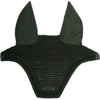 Produktbild von Kentucky Horsewear Wellington Fliegenhaube für Pferde aus leisem Velours mit Mini-Perlen