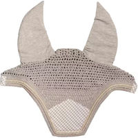Produktbild von Kentucky Horsewear Wellington Fliegenhaube für Pferde Grau Full