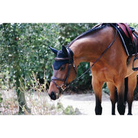 Produktbild von Kentucky Horsewear Wellington Fliegenhaube für Pferde Schwarz Größe M