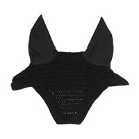 Produktbild von Kentucky Horsewear Wellington Fliegenhaube für Ponys Schwarz mit Neopren