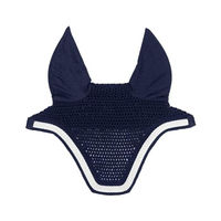 Produktbild von Kentucky Horsewear Wellington Fliegenhaube mit geflochtener Kordel Blau