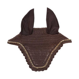 Kentucky Horsewear Wellington Fliegenmütze für Pferde Braun – Bild 1 von 7