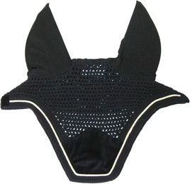 Kentucky Horsewear Wellington Fliegenohren Soundless Basic Velvet für Pferde aus Velours – Bild 1 von 2